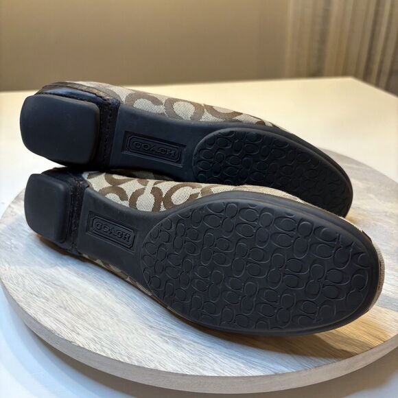 Coach Brown and Black Loafers - Picture 8 of 10